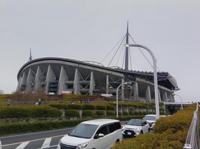 初ラグビー観戦