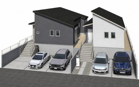 蒲郡市三谷町東4丁目 全2棟 建売住宅